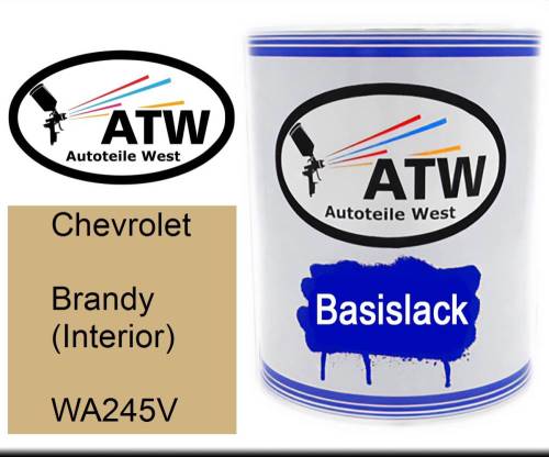Chevrolet, Brandy (Interior), WA245V: 1L Lackdose, von ATW Autoteile West.
